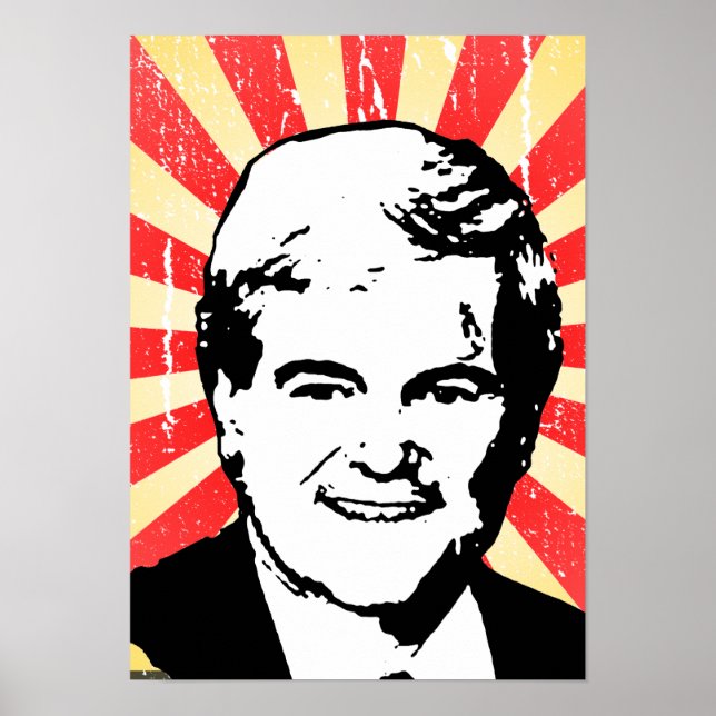 Pôster Newt Gingrich (Frente)