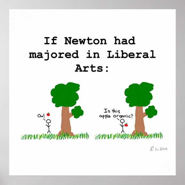 Poster Newton (Frente)