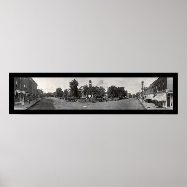 Pôster Newton, Iowa Photo 1907 (Frente)