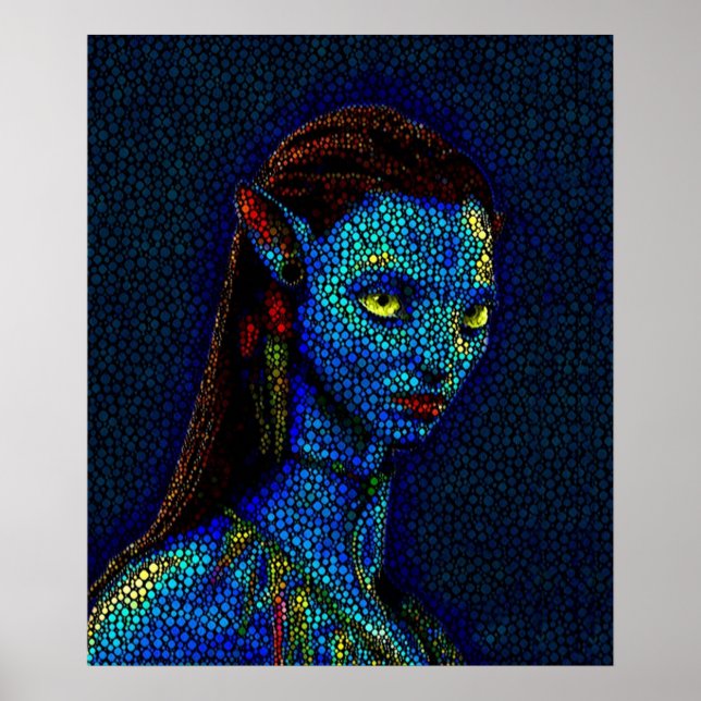 Poster Neytiri Avatar (Frente)