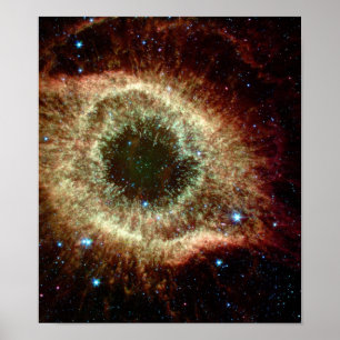 Pôster NGC 7293 a NASA da nebulosa da hélice