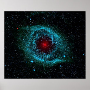 Pôster NGC 7293 Helix Nebula NASA