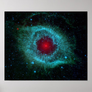 Poster NGC 7293 Helix Nebula NASA