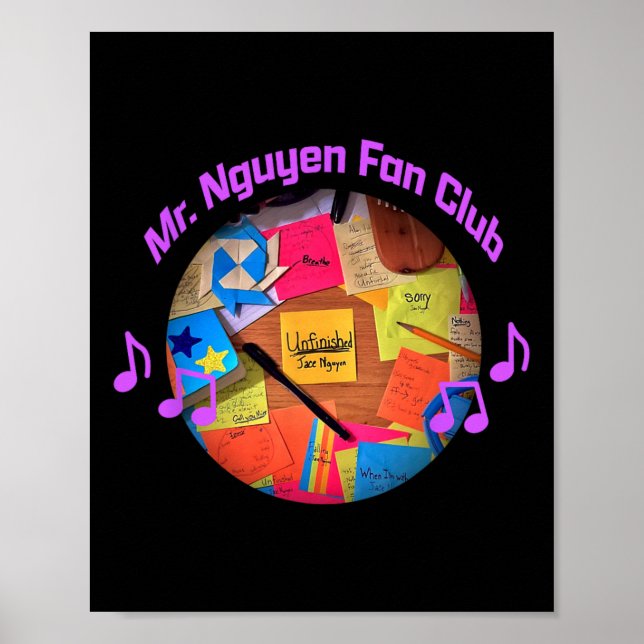 Poster Nguyen Fan Club (Frente)