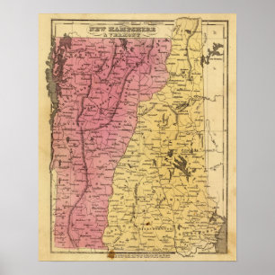 Pôster NH, Vermont