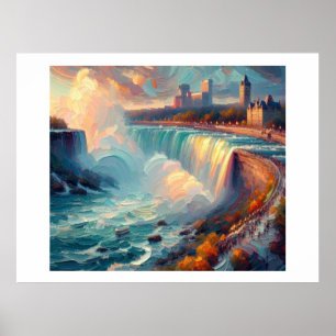Poster Niagara Falls Canadá