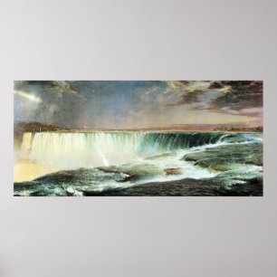 Poster Niagara Falls por Frederic Edwin Church