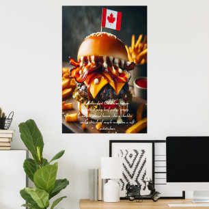 Poster Nibbler de norte: Bliss de Maple Bacon 24x36