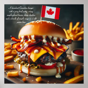 Poster Nibbler do norte: Blisa do Maple Bacon