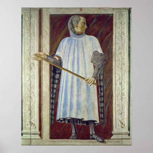 Pôster Niccolo Acciauoli  from the Villa Carducci (Frente)