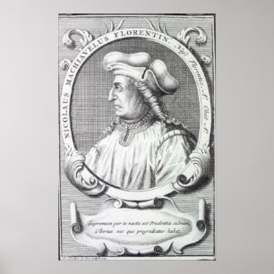 Pôster Niccolo Machiavelli, 1724