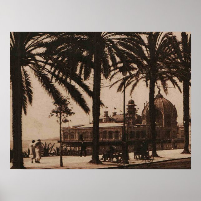 Poster Nice Palais de la Jetéee Casino (Frente)