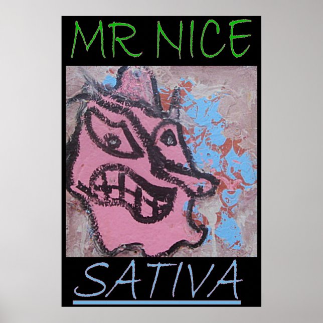 POSTER NICE SATIVA (Frente)