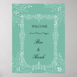 Poster Nice Wedding Card