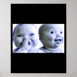 Poster Nicho Engraçado Bebê Geração Z Meme Ai Viral Rindo