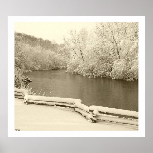 Pôster Nichols Arboretum (Frente)