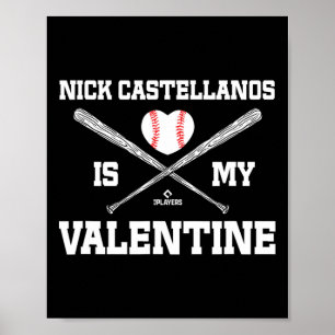 Poster Nick Castellanos É Meu Namorado Cincinnati Dia dos