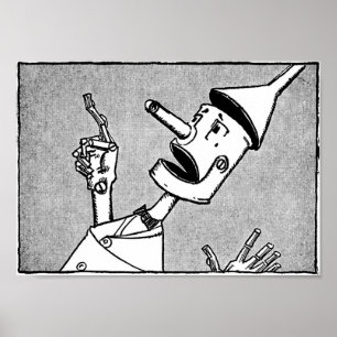 Pôster Nick Chopper, o Tin Woodman