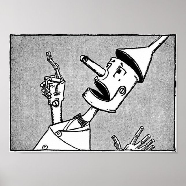 Pôster Nick Chopper, o Tin Woodman (Frente)