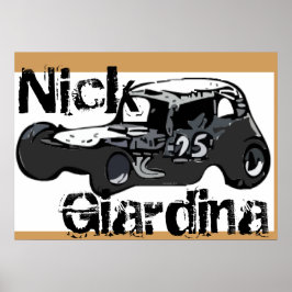 Pôster Nick Giardina Coupe Stockcar - Carro de Corrida Mo