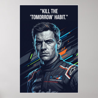 Poster Nico Hülkenberg Racing Vector – Kill the Tomorrow