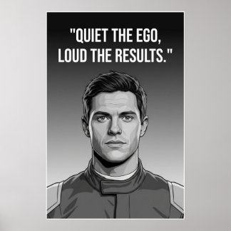 Poster Nico Hülkenberg Racing Vector – Silencie o Ego 
