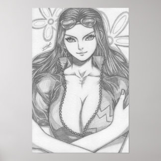 Poster Nico Robin ~ Criança Diabólica