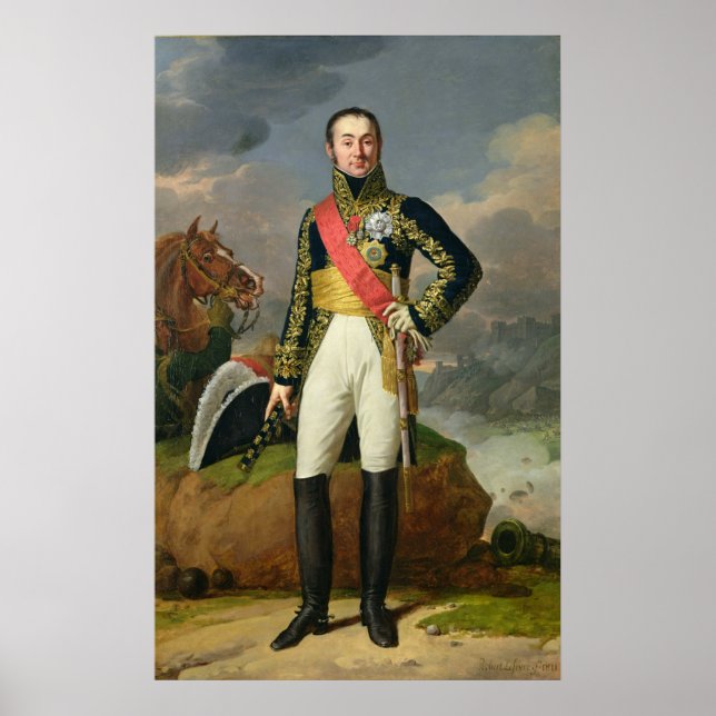 Poster Nicolas-Charles Oudinot Duque de Reggio (Frente)