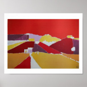Poster nicolas de staël - Agrigento - Abstração Lírica