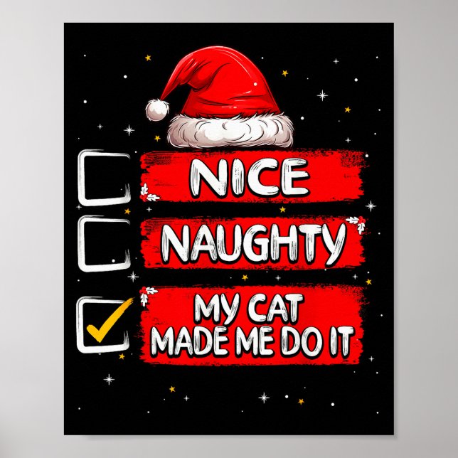 Poster Nicu Christmas Shirt Nicu Nurse Xmas Party Nicu Nu (Frente)