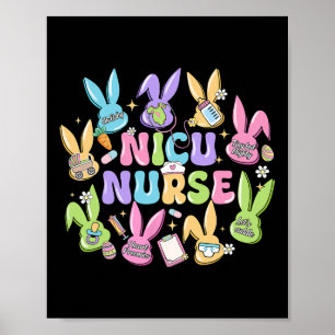 Poster Nicu Enfermeiro Páscoa Dia Neonatal Unidade de Cui
