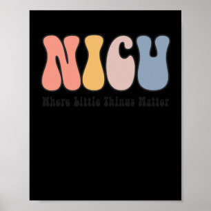 Poster Nicu - Unidade Neonatal De Cuidados Intensivos - O