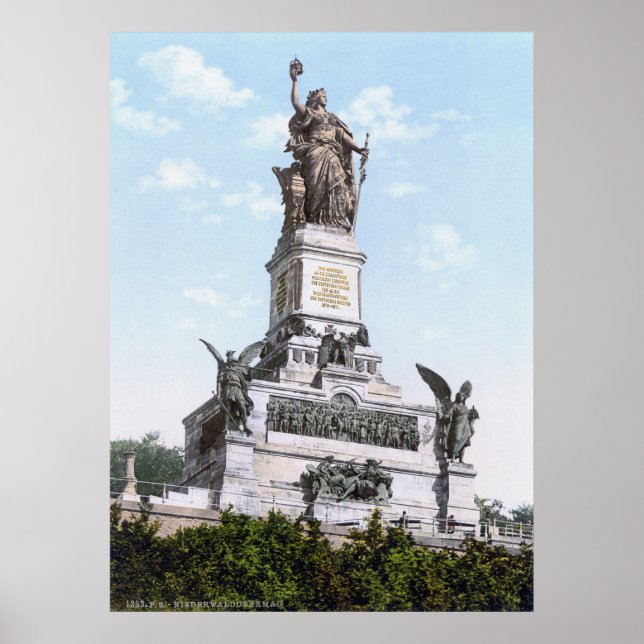 Poster Niederwalddenkmal (Frente)