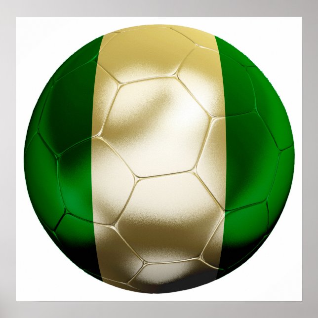 Pôster Nigeria World (Frente)