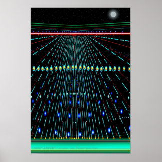 Poster "NIGHT AIRPORT", por Robert Singletary