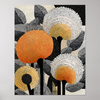 Poster Night Bloom #10 - Download Digital 4x5