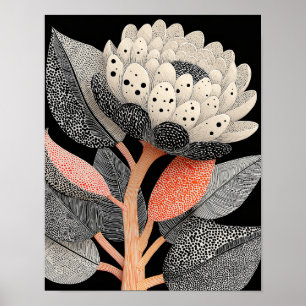 Poster Night Bloom #3 - Download Digital 4x5