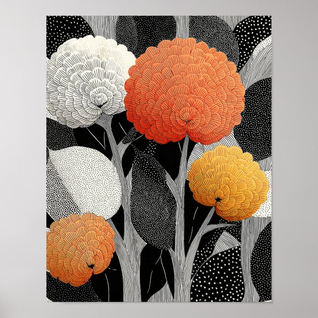 Poster Night Bloom #5 - Download Digital 4x5 (Frente)