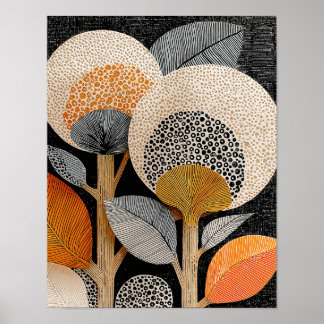 Poster Night Bloom #6 - Download Digital 4x5