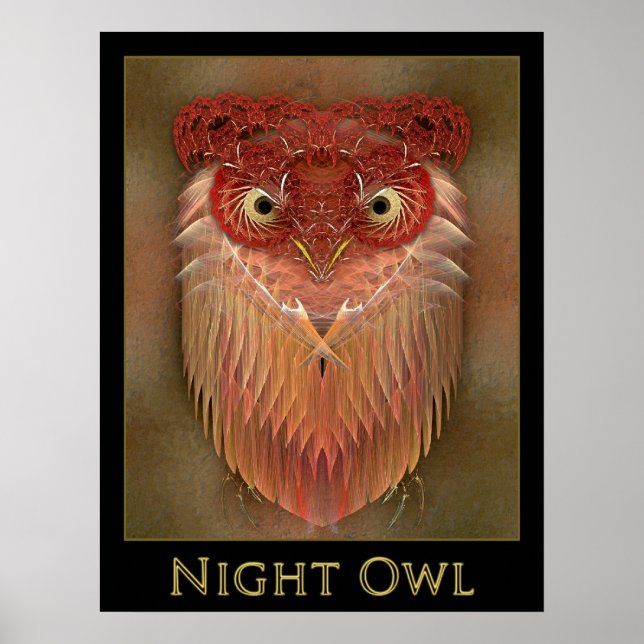 Pôster Night Owl (Frente)