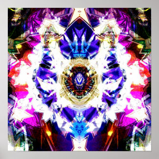 Pôster Night Sky Mandala 1