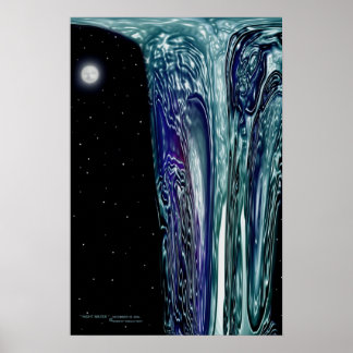 Poster " NIGHT WATER " por Robert Singletary