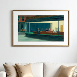 Pôster Nighthawks 1942 por Edward Hopper