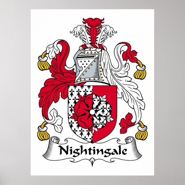 Poster Nightingale Family Crest (Frente)