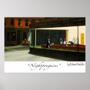 Pôster nightpenguins