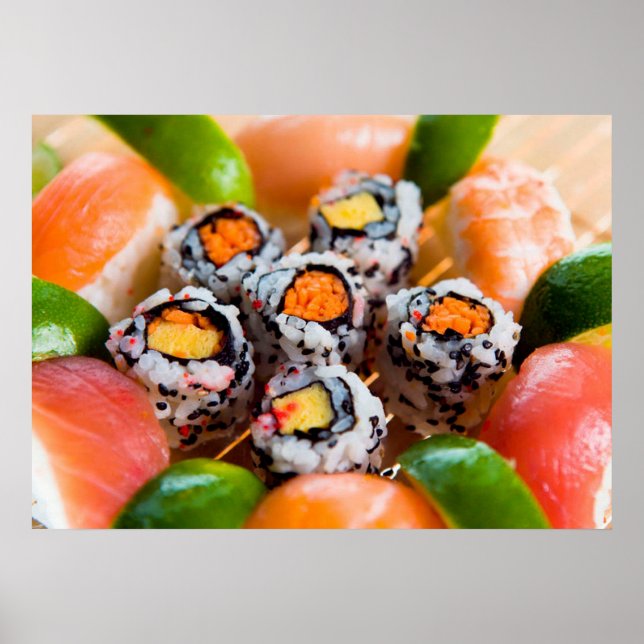 Poster Nigiri e Maki (Frente)