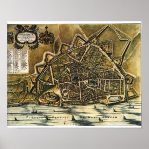 Poster Nijmegen - 1652