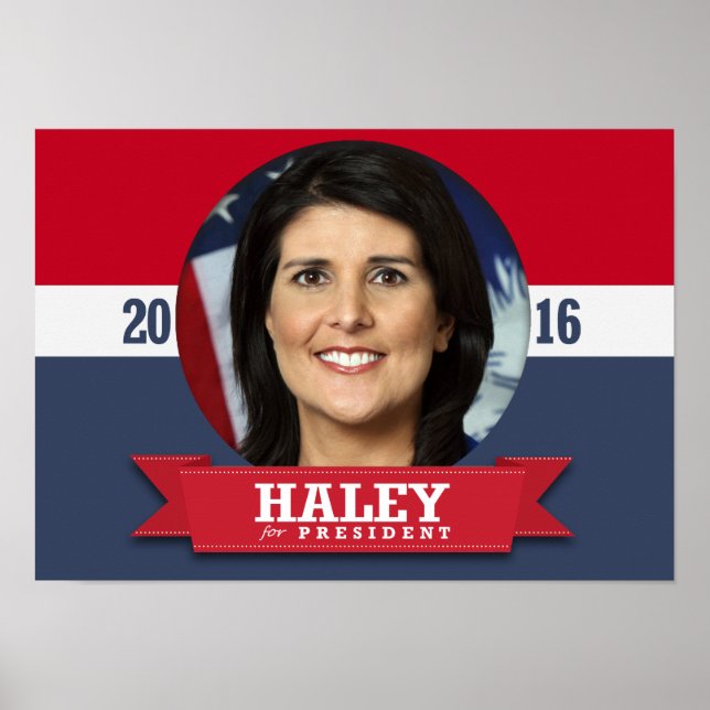 POSTER NIKKI HALEY 2016 (Frente)