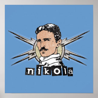 Pôster Nikola Tesla