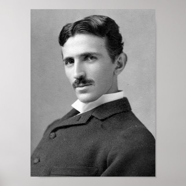 Pôster Nikola Tesla (Frente)